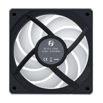LIAN LI UNI FAN CL Wireless Reverse 120mm 3 Pack ARGB Case Fans with Controller - Black