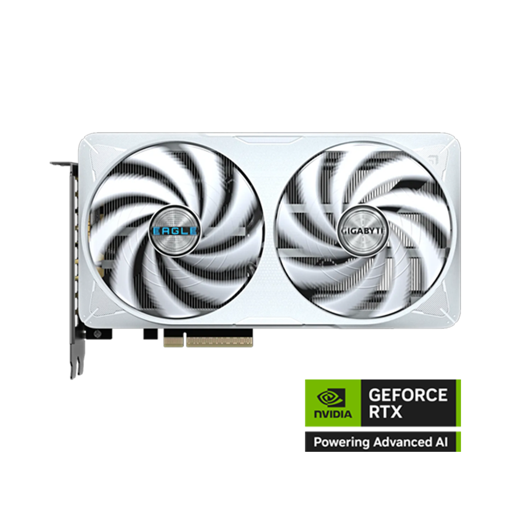 GIGABYTE Nvidia GeForce RTX 5060 Ti EAGLE OC ICE 8GB Graphic Card - White