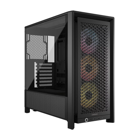 CORSAIR 4000D RS ARGB Case - Black