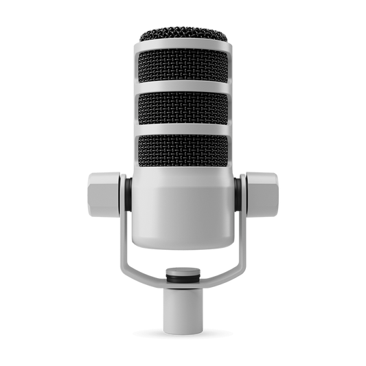 RODE PODMIC Dynamic Podcasting Microphone - White