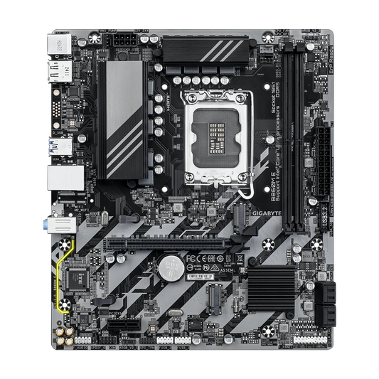 GIGABYTE B860M-E DDR5 Motherboard - Black