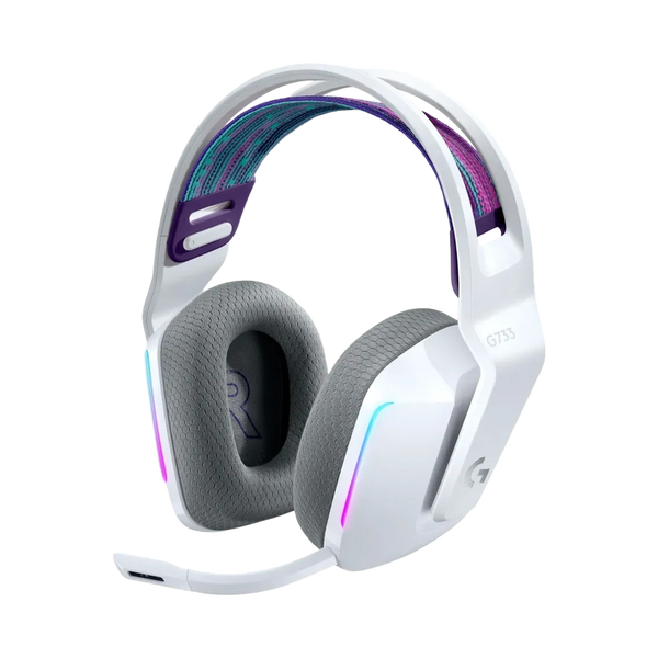LOGITECH G733 LIGHTSPEED Wireless RGB Gaming Headset - White