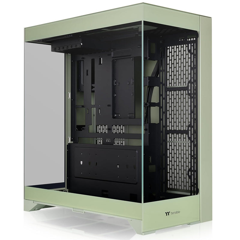 Thermaltake CTE E550 TG E-ATX Mid Tower Gaming PC Case - Matcha Green