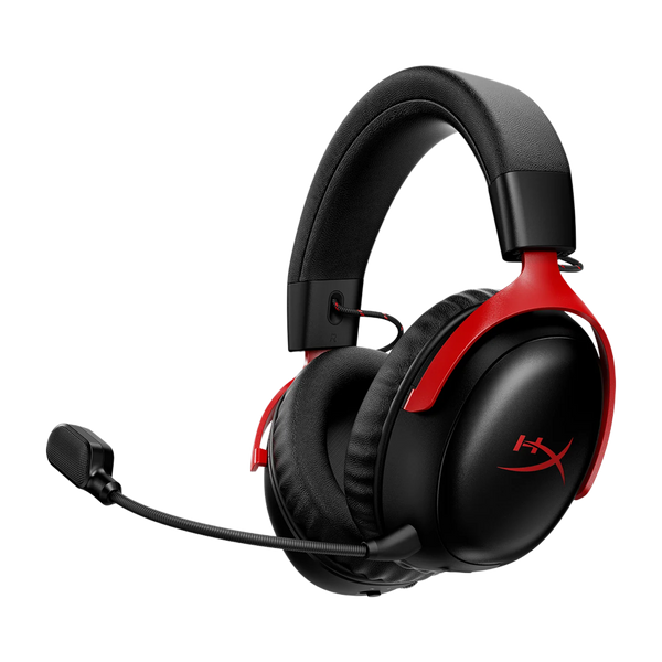 HyperX Cloud III S Wireless Gaming Headset - Black/Red