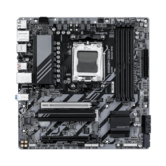 GIGABYTE B850M DS3H DDR5 Motherboard - Black