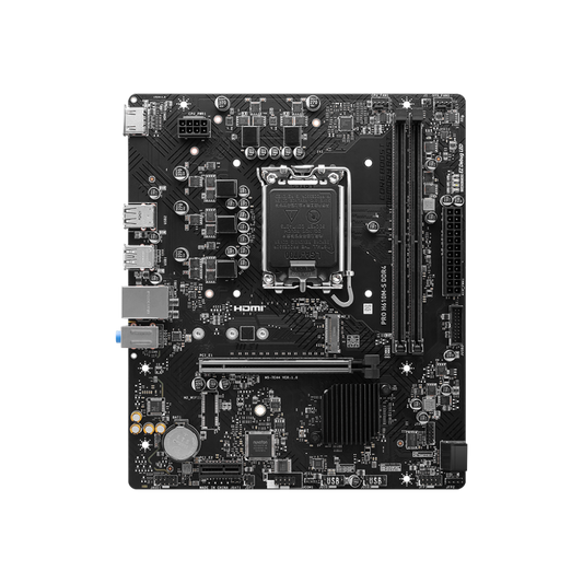 MSI PRO H610M-S DDR4 Motherboard - Black