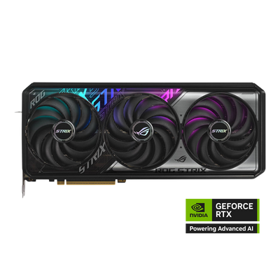 ASUS ROG STRIX Nvidia GeForce RTX 5070 Ti OC 16GB GDDR7 DLSS 4 Graphics Card - Black