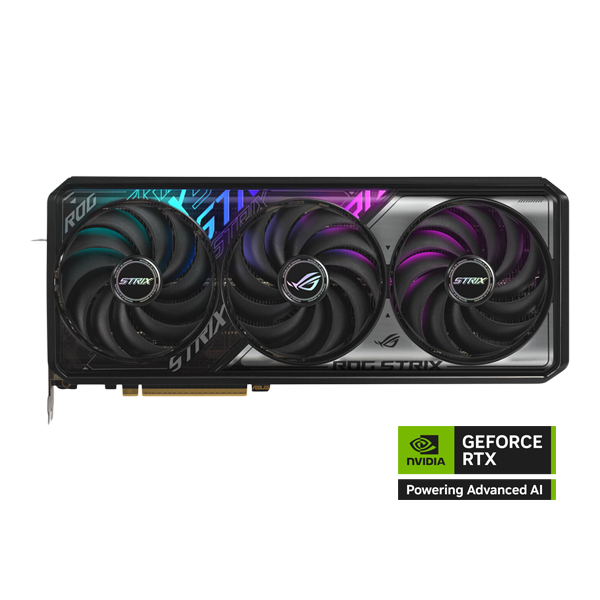 ASUS ROG STRIX Nvidia GeForce RTX 5070 Ti OC 16GB GDDR7 DLSS 4 Graphics Card - Black