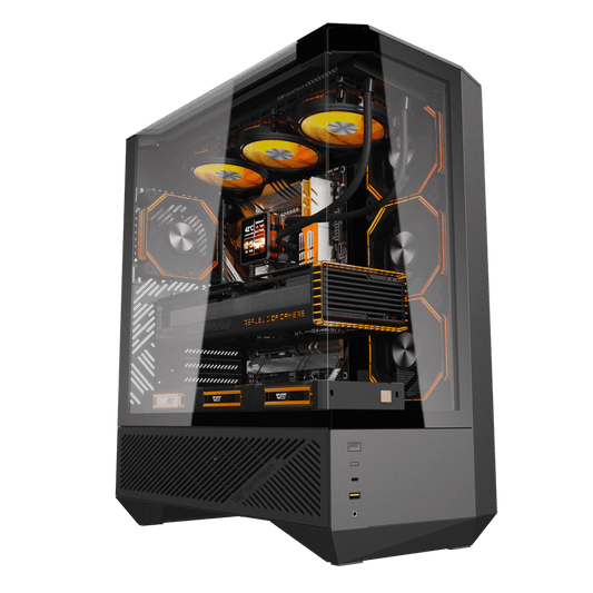 DarkFlash DY460 4 Fans ATX Gaming Case