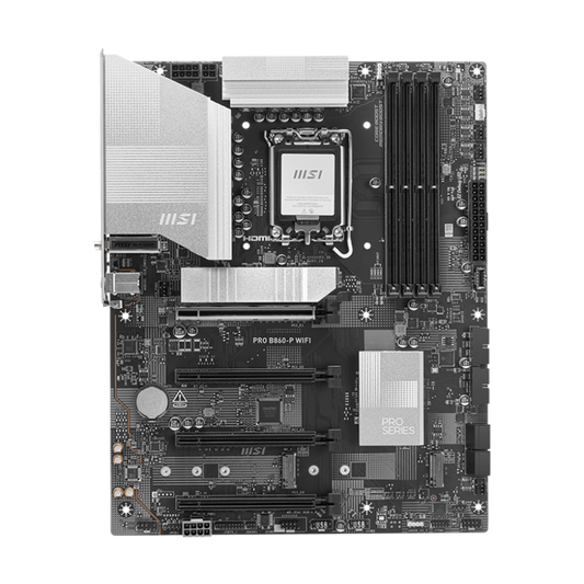 MSI PRO B860-P WIFI DDR5 Motherboard - Black