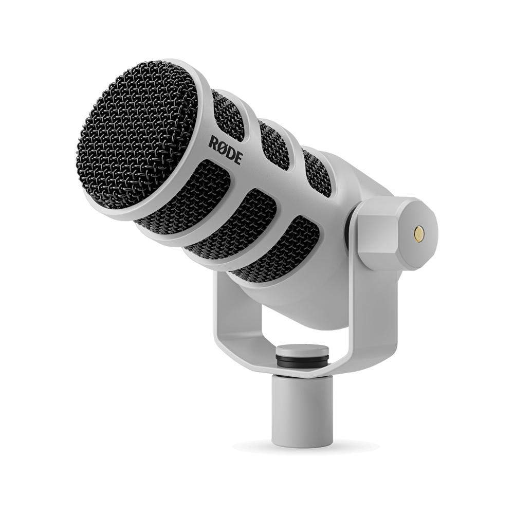 RODE PODMIC Dynamic Podcasting Microphone - White