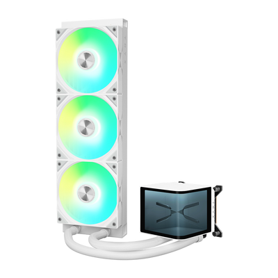 TRYX Panorama ARGB 360mm Liquid Cooler - White