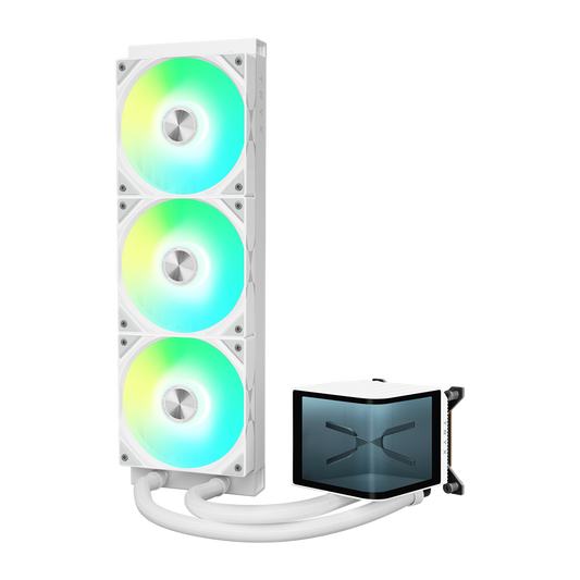 TRYX Panorama ARGB 360mm Liquid Cooler - White