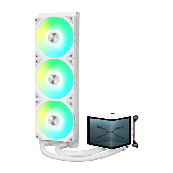 TRYX Panorama ARGB 360mm Liquid Cooler - White