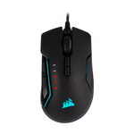CORSAIR GLAIVE RGB PRO Wired Gaming Mouse - Black
