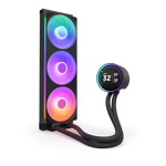 NZXT Kraken Elite 360 RGB V2 360mm AIO With 2.72 IPS LCD Liquid Cooler - Black