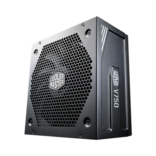 COOLER MASTER V750 750W V2 80 Plus Gold Power Supply - Black