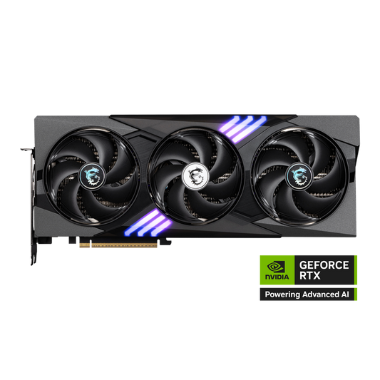 MSI Nvidia GeForce RTX 5070 Ti 16GB GAMING TRIO OC Graphic Card - Black