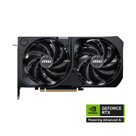 MSI Nvidia GeForce RTX 5070 12G SHADOW 2X OC Graphic Card - Black