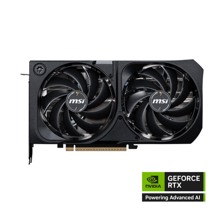 MSI Nvidia GeForce RTX 5070 12G SHADOW 2X OC Graphic Card - Black