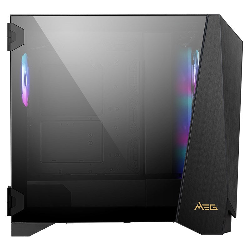 MSI MEG PROSPECT 700R E-ATX Mid Tower Gaming Case with Touch Panel - Black