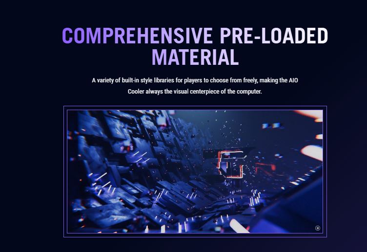 Asus ROG RYUO IV SLC 360 ARGB Liquid CPU Cooler with 6.67" Curved 2K AMOLED Display - Black