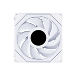 LIAN LI UNI FAN TL-LCD Wireless 120mm ARGB Case Fans with 1.6 Inch LCD Screen 3 Pack - White