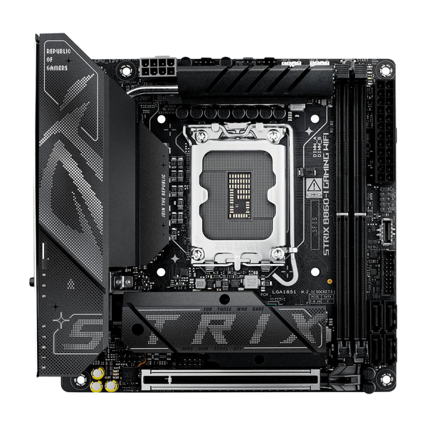 ASUS ROG STRIX B860-I DDR5 GAMING WIFI Motherboard - Black
