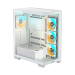 GIGABYTE C500 PANORAMIC STEALTH ICE Mid Tower Case - White