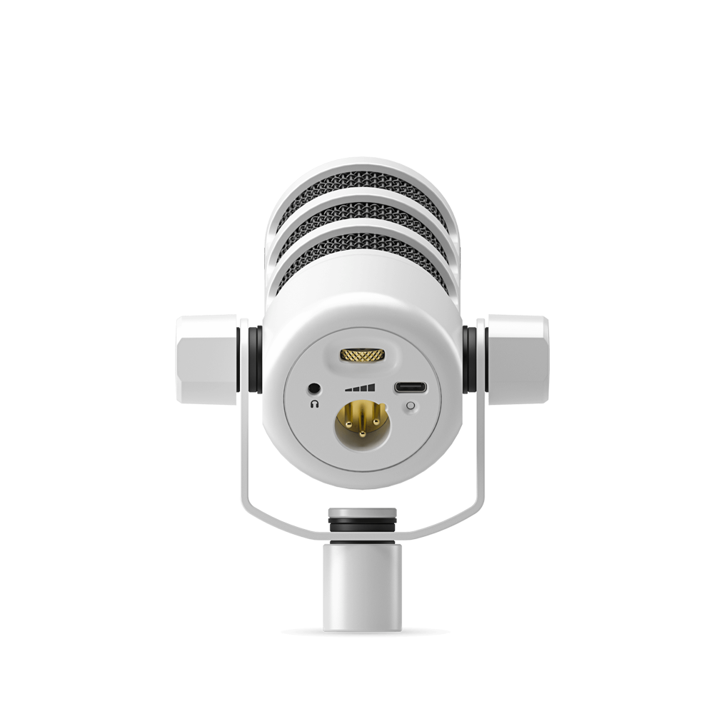 RODE PODMIC USB Versatile Dynamic Broadcast Microphone - White