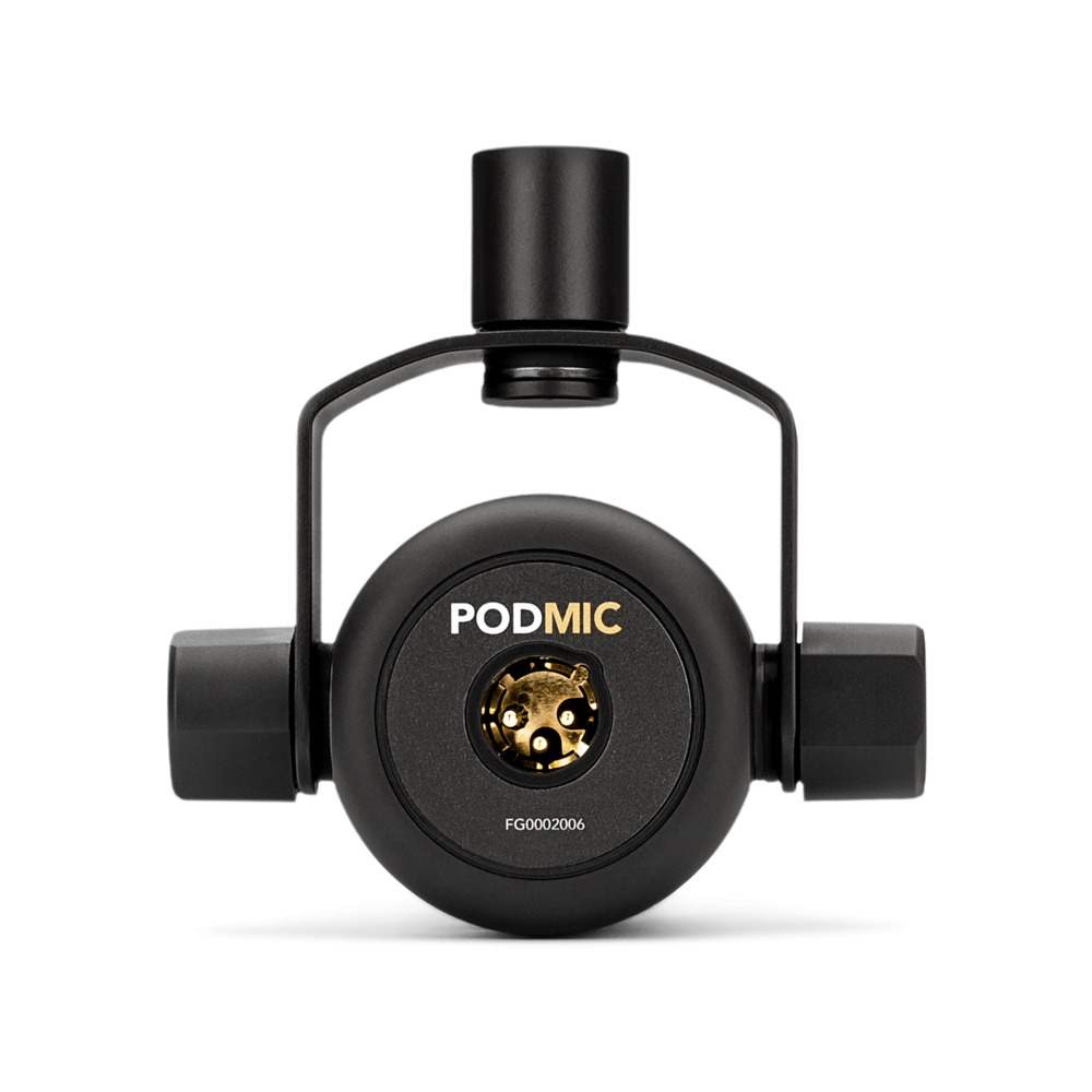 RODE PODMIC Dynamic Podcasting Microphone - Black