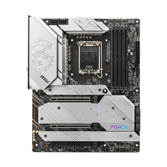 MSI MPG Z690 FORCE WIFI DDR5 ATX Motherboard - White
