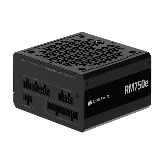 CORSAIR RM750e Fully Modular Low-Noise ATX Power Supply (UK) - Black