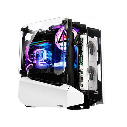 Antec Striker ITX Mini Tower Transparent - White