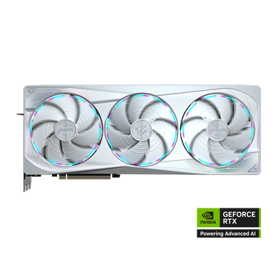 GIGABYTE AORUS Nvidia GeForce RTX 5080 MASTER ICE 16GB Graphics Card - White