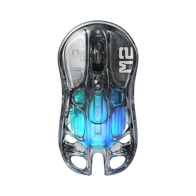 GravaStar Mercury M2 Wireless Gaming Mouse - Transparent Black