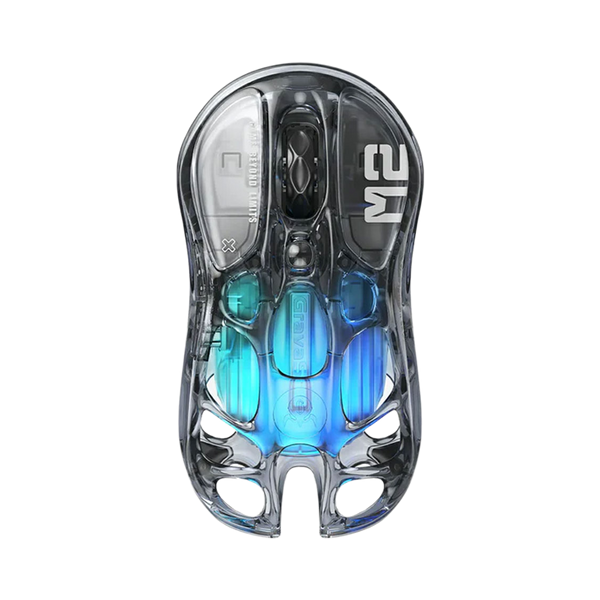 GravaStar Mercury M2 Wireless Gaming Mouse - Transparent Black