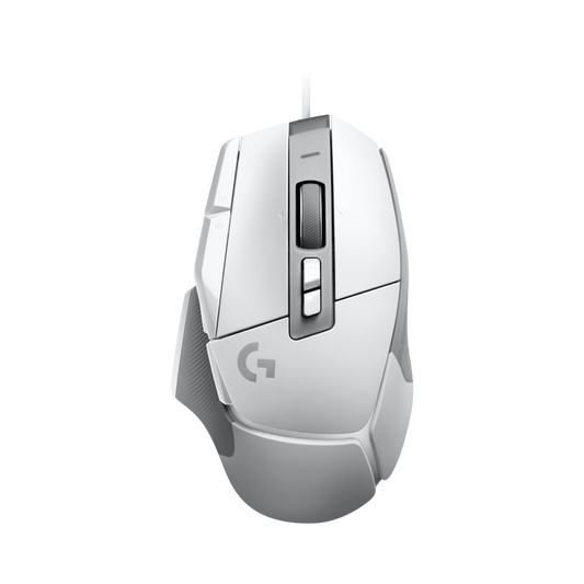 LOGITECH G502 X Corded Wired Gaming Mouse - White