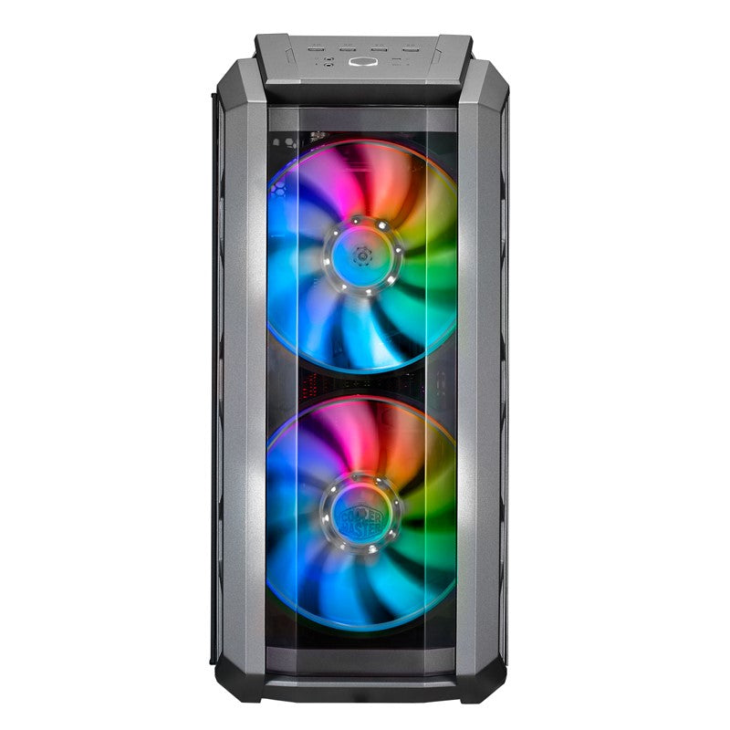 CoolerMaster MasterCase H500P ARGB Tempered Glass Gaming PC Case with 2 x 200mm RGB Fans