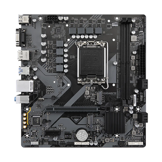 GIGABYTE B760M E DDR5 Micro ATX Motherboard - Black
