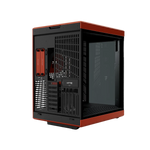 HYTE Y70 TOUCH INFINITE 14.5 Inch Integrated IPS Touchscreen ATX Case - Black Cherry