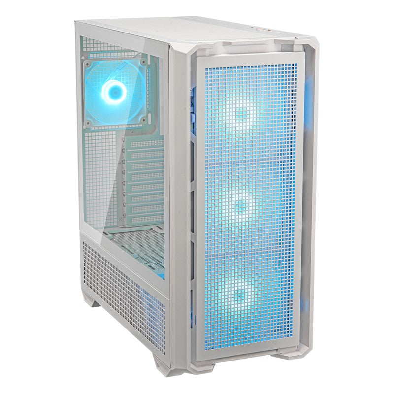 Cougar Case MX600 RGB E-ATX Full Tower Gaming Case - White
