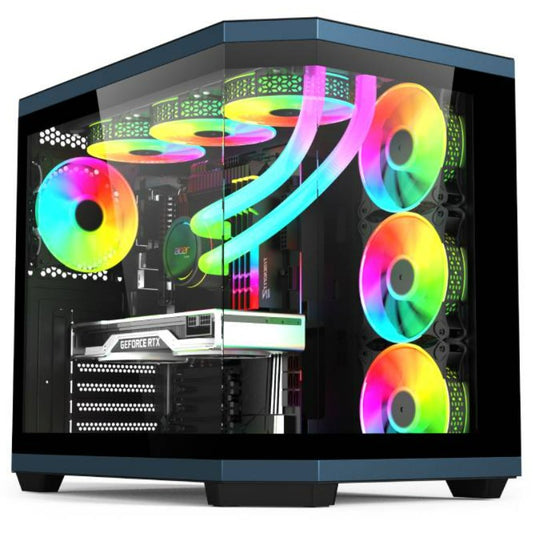 Acer V950 Tempered Glass ATX Mid Tower Gaming PC Case - Black