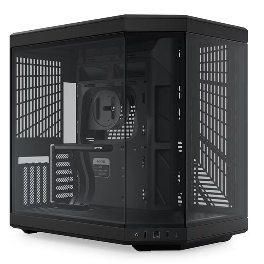 HYTE Y70 E-ATX Mid Tower Gaming Case - Pitch Black