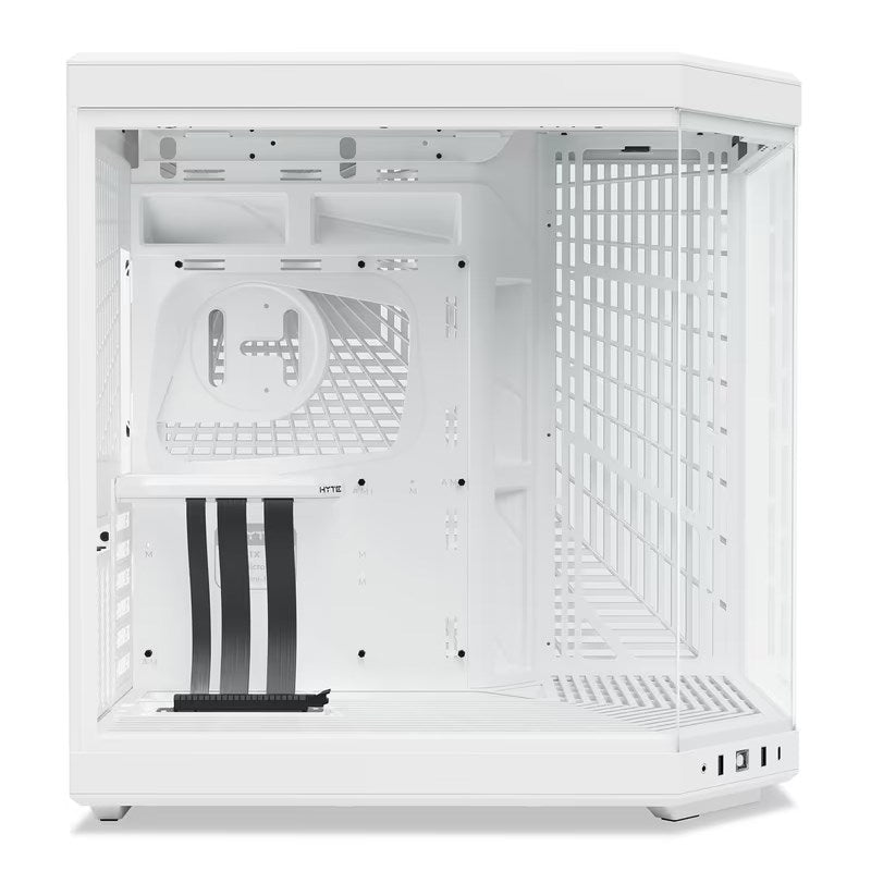 HYTE Y70 E-ATX Mid Tower Gaming Case - Snow White