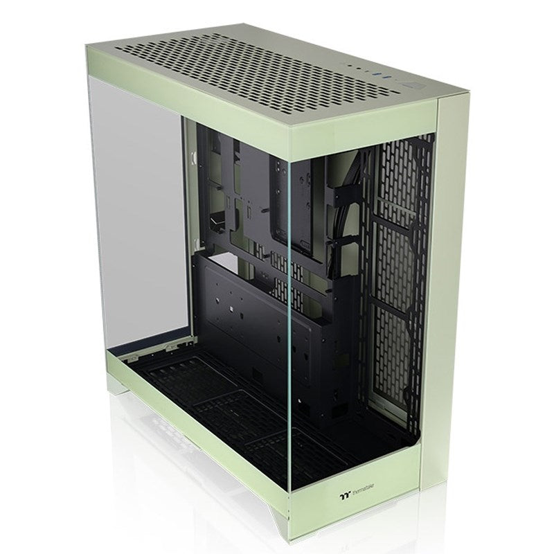 Thermaltake CTE E550 TG E-ATX Mid Tower Gaming PC Case - Matcha Green