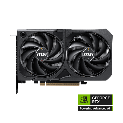 MSI Nvidia GeForce RTX 5060 8GB SHADOW 2X OC Graphics Card - Black