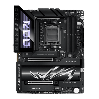 ASUS ROG CROSSHAIR X870E HERO AM5 DDR5 ATX Motherboard - Black