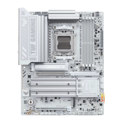 ASUS TUF GAMING X870-PRO WIFI7 W NEO DDR5 Motherboard - White