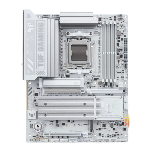 ASUS TUF GAMING X870-PRO WIFI7 W NEO DDR5 Motherboard - White